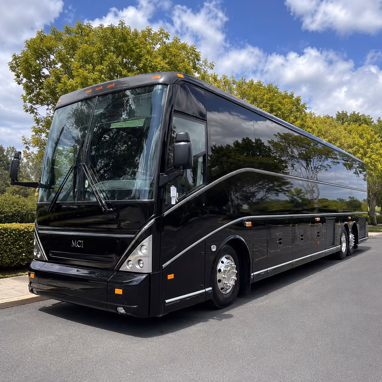 charter buses for paterson convention groups heading into manhattan