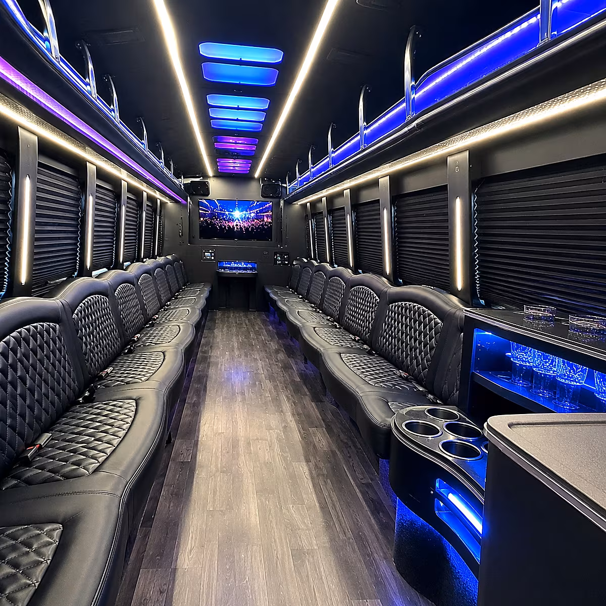 convention shuttle bus loops for multi day events in passaic county