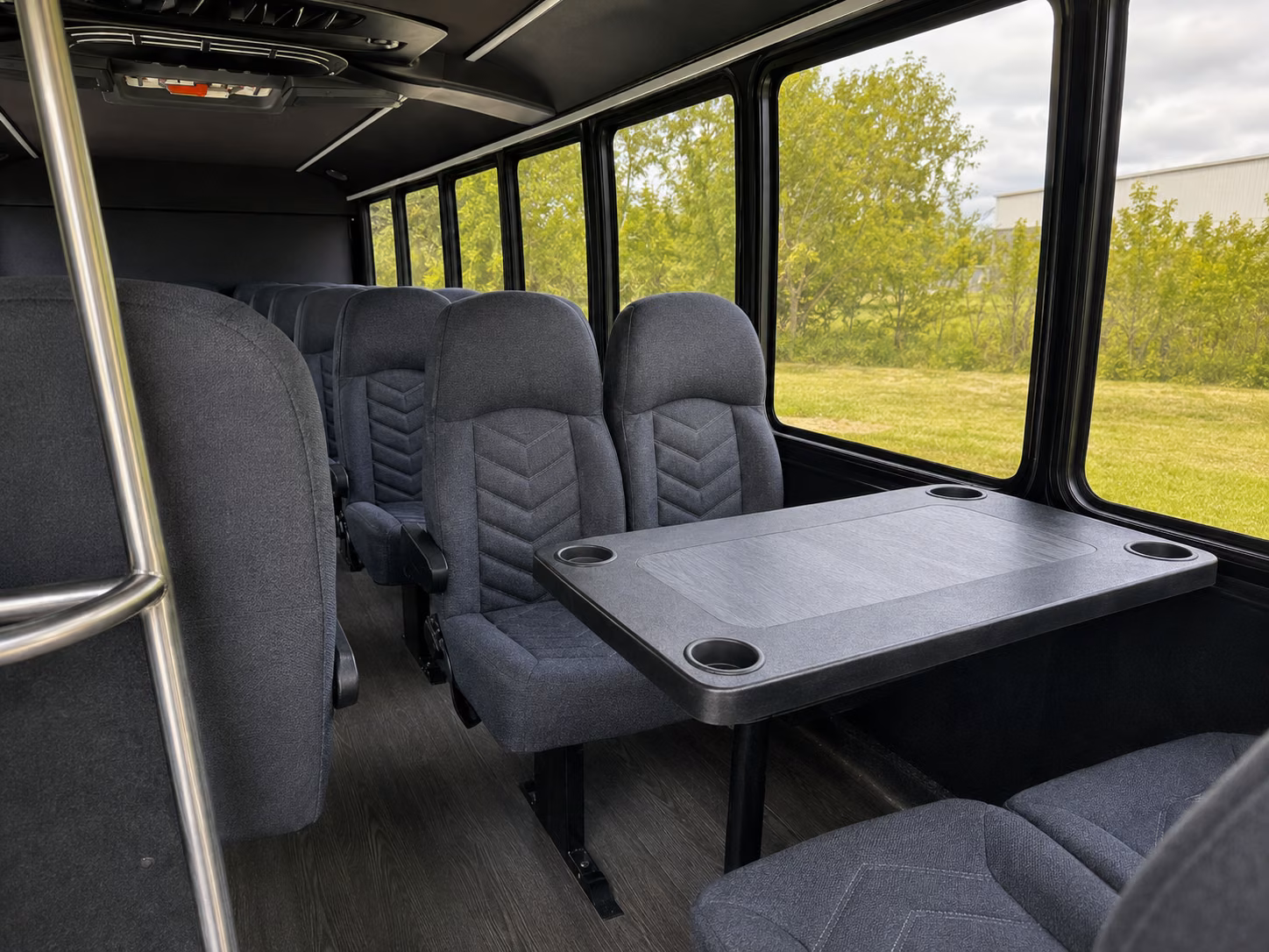 paterson 18 passenger minibus inside