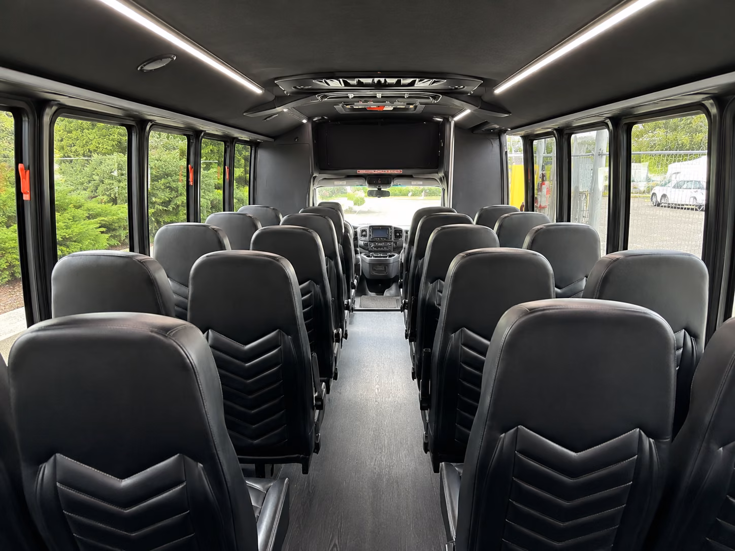 paterson 20 passenger minibus inside