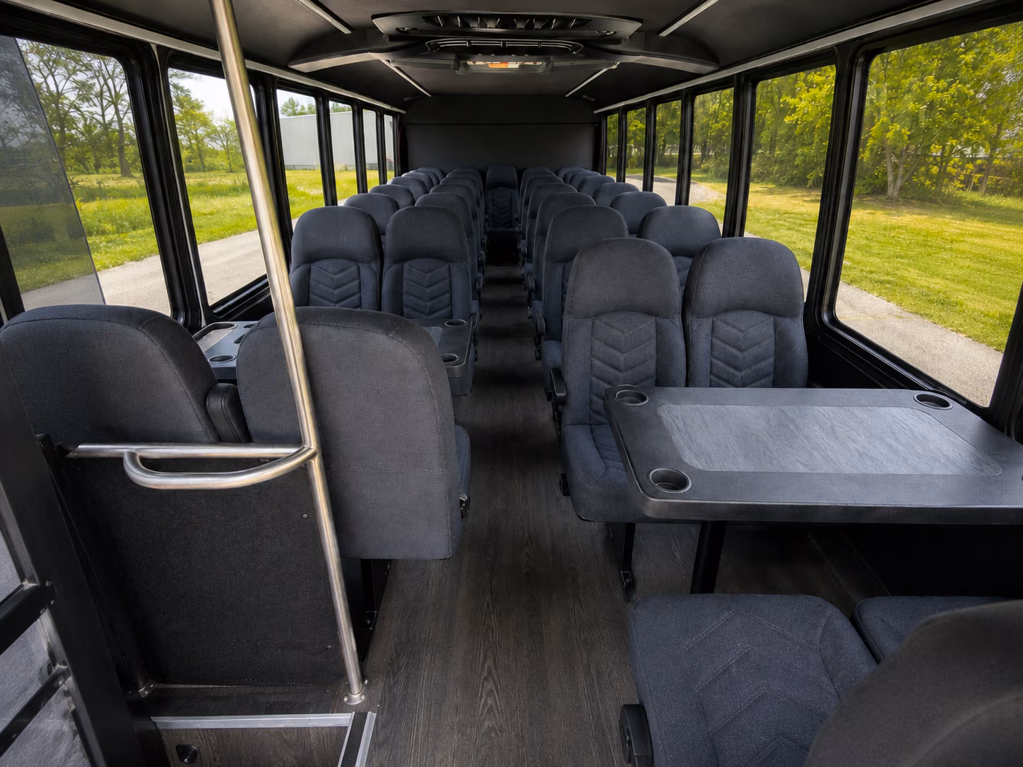 paterson 20 passenger minibus interior