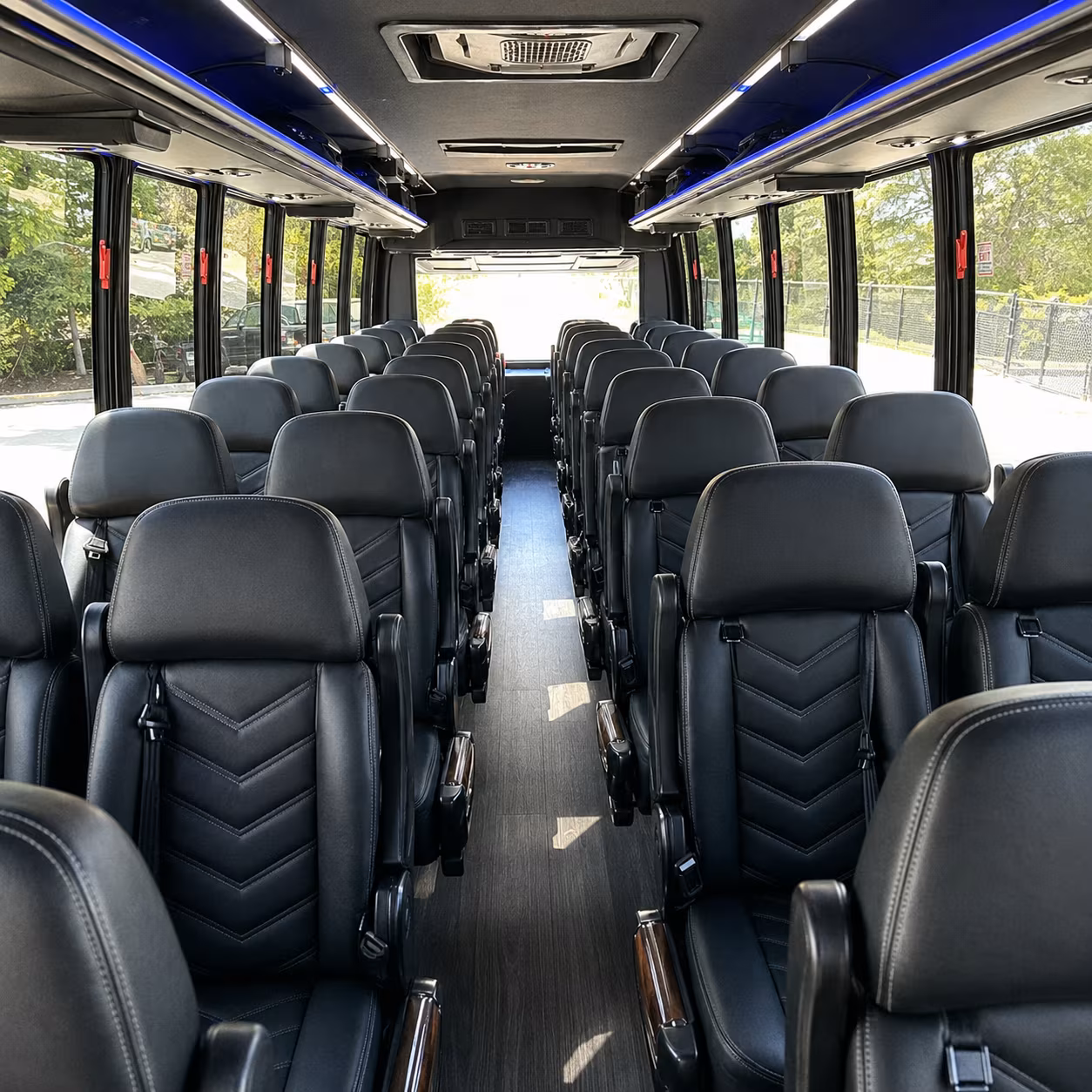 paterson 25 passenger minibus inside
