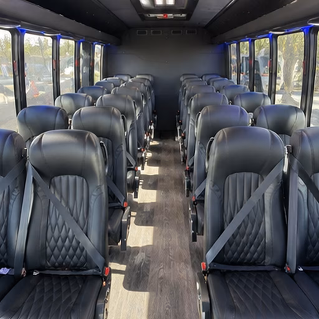 paterson 35 passenger minibus inside