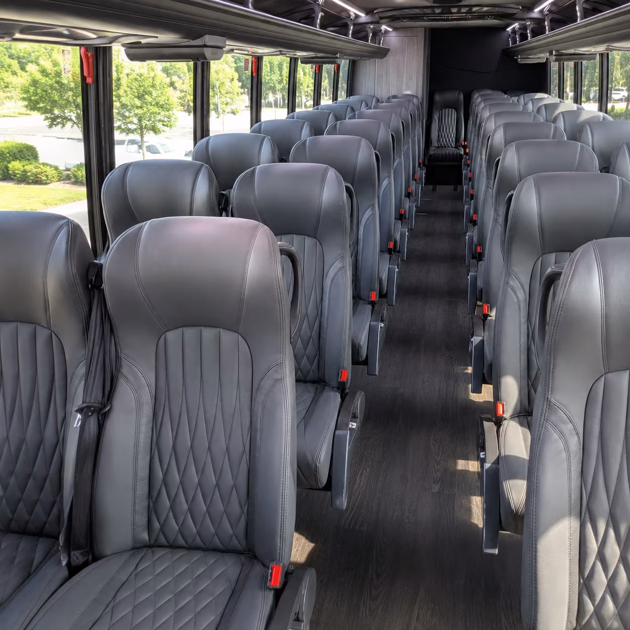 paterson 35 passenger minibus interior