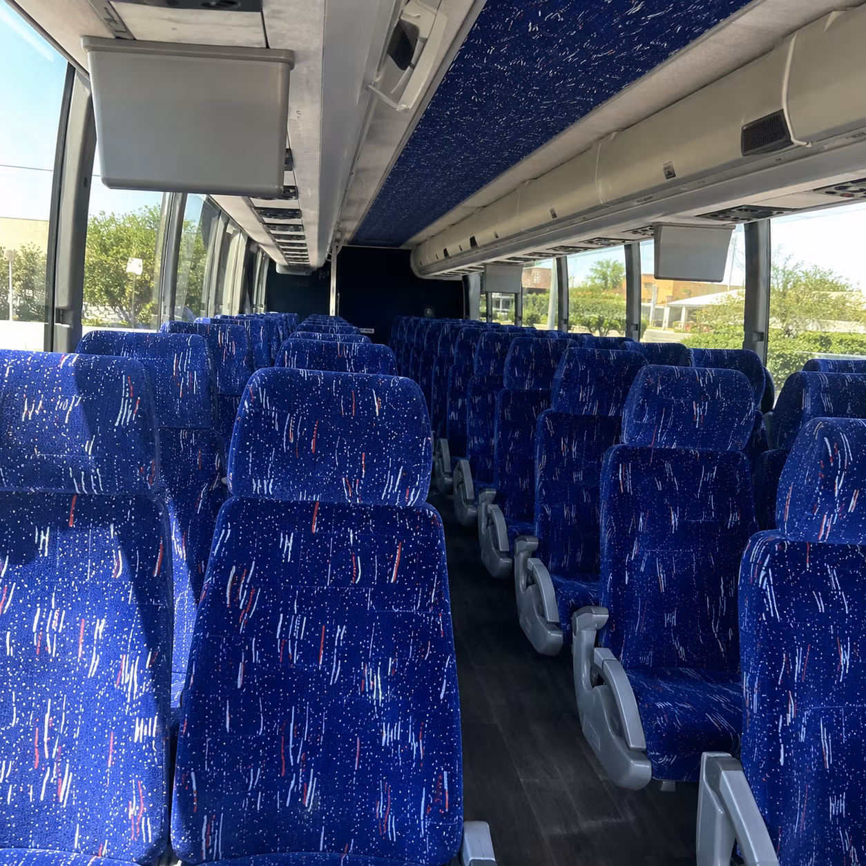 paterson charter bus interior