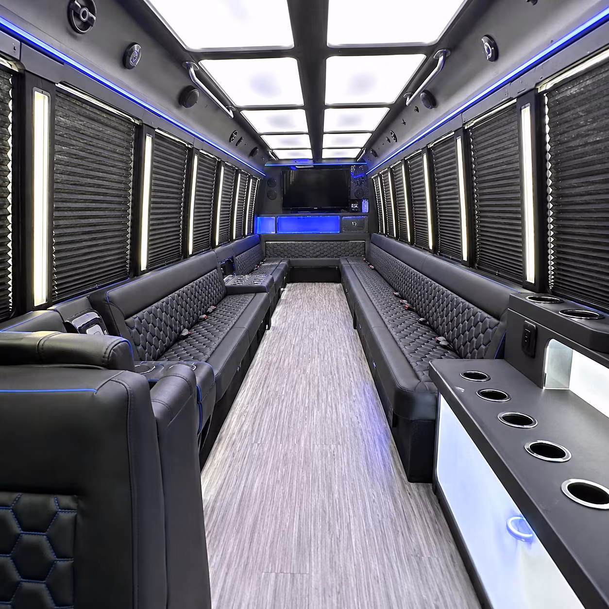 paterson party bus inside