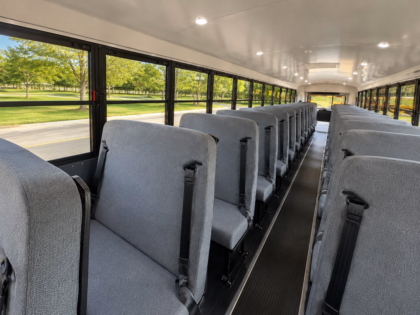 paterson school bus inside