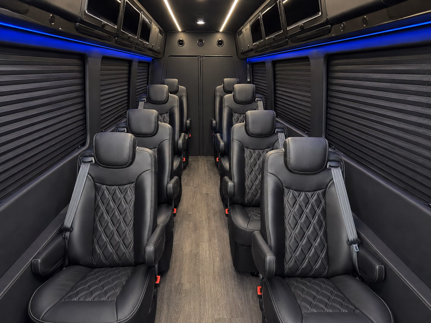 paterson sprinter van with driver inside