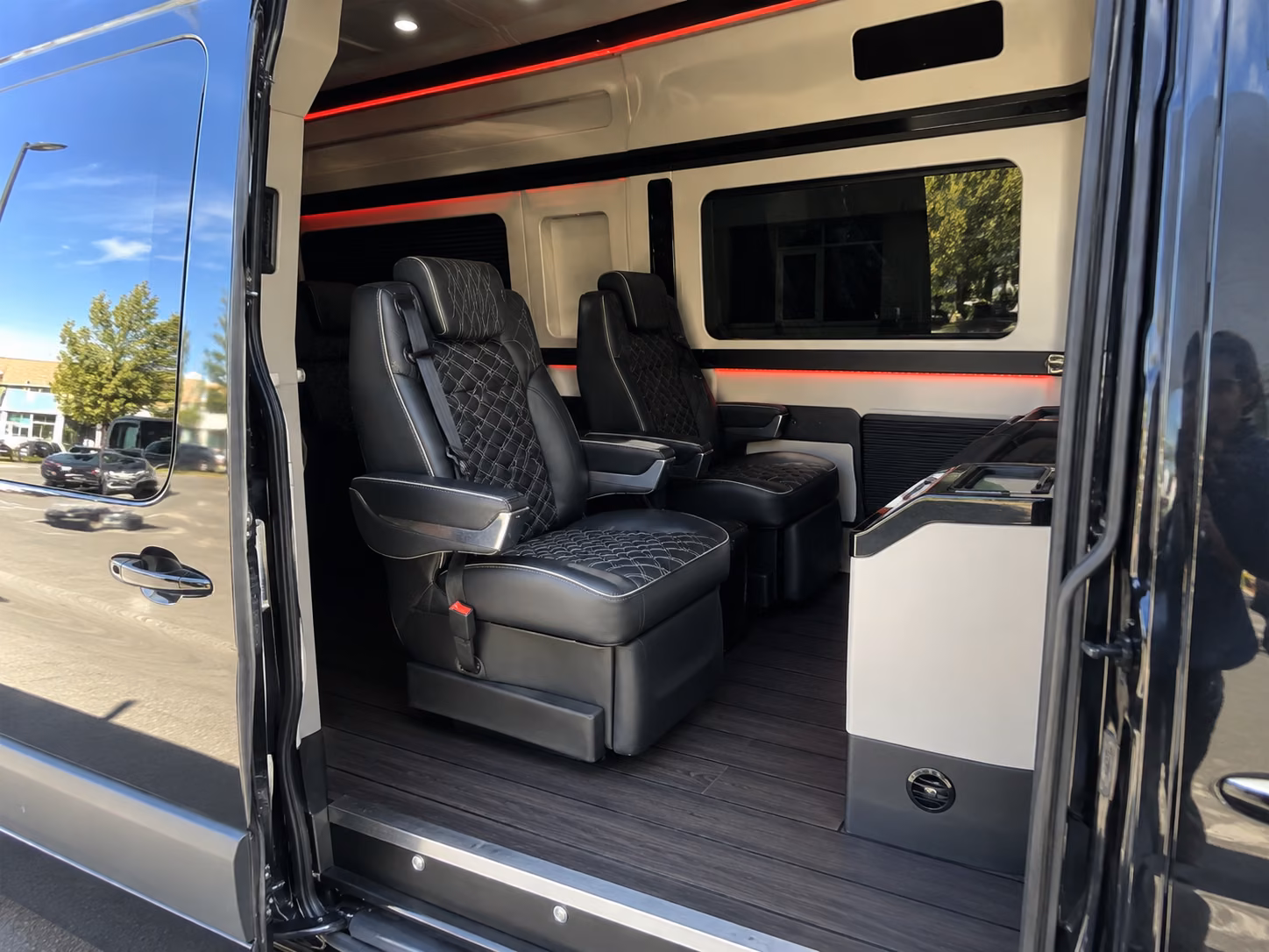 paterson sprinter van with driver interior
