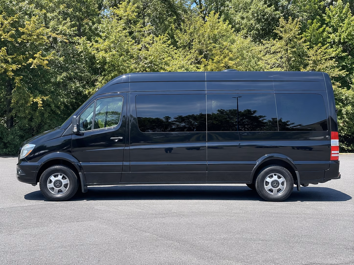 paterson sprinter van with driver